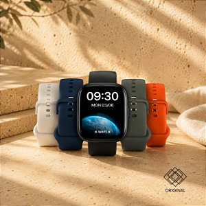 Relógio Smartwatch X-Watch Troca Pulseira Xswuqpi010a