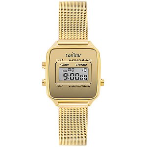 Relógio Condor Digital Feminino Dourado Cojhs512baf/4d
