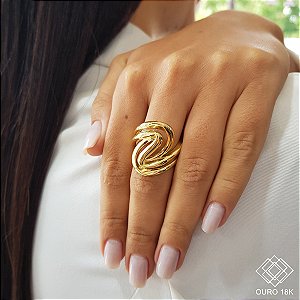 Anel Ouro 18k