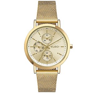 Relógio Euro Feminino Dourado Eu6p27ab/4d