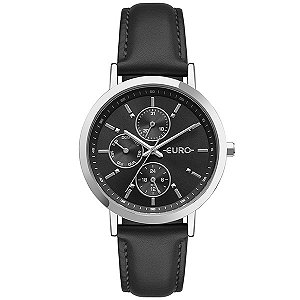 Relógio Euro Feminino Preto Eu6p27ae/3p