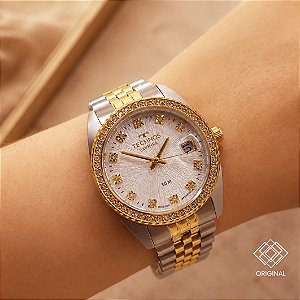 Relógio Technos Riviera Feminino Bicolor 2117lfs/1k