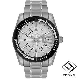 Relógio Condor Masculino Prata Co2117bv/4k