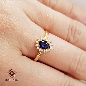 Anel Formatura Administração Ouro 18k Feminino - Sem emblema