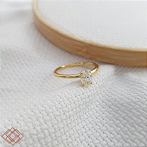 Anel Solitário Ouro 18k Diamante Laboratório 2,4 Quilates