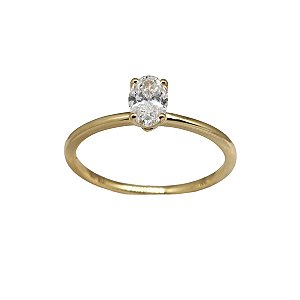 Anel Solitário Ouro 18k Diamante Laboratório 2,4 Quilates
