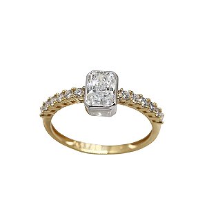Anel Solitário Ouro 18k Diamante Laboratório 2,1 Quilates