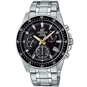 Relógio Casio Edifice Masculino Prata Efv-540d-1a9vudf