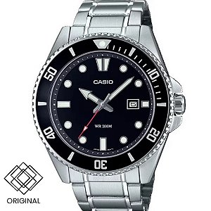 Relógio Casio Masculino Prata Mdv-107d-1a1vdf-sc
