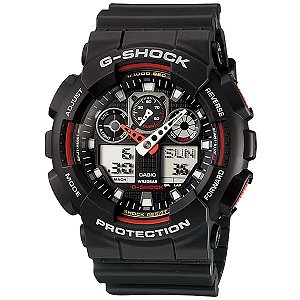 Relógio Casio G-Shock Masculino Ga-100-1a4dr