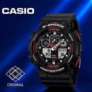 Relógio Casio G-Shock Masculino Ga-100-1a4dr