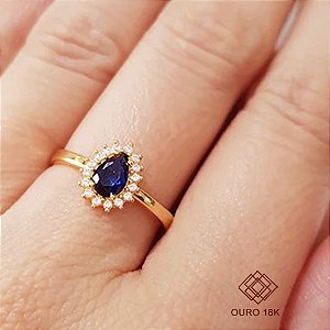 Anel Formatura Matemática Ouro 18k Feminino - Sem emblema