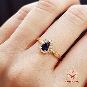 Anel Formatura Publicidade e Propaganda Ouro 18k Feminino - Sem emblema