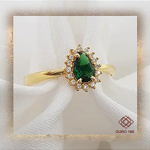 Anel Formatura Enfermagem Ouro 18k Feminino - Sem emblema