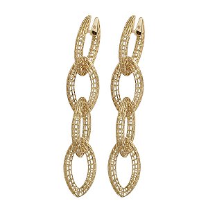 Brinco Filigrana em Ouro 18k