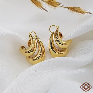 Brinco Bold Ouro 18k