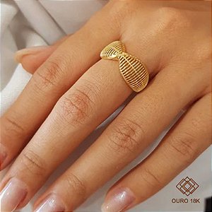 Anel Filigrana Ouro 18k