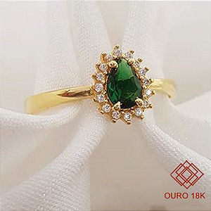 Anel Formatura Técnico Enfermagem Ouro 18k Feminino - Sem emblema