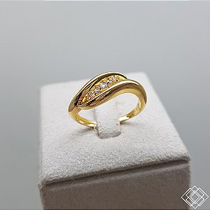 Anel Ouro 18k e Topázio
