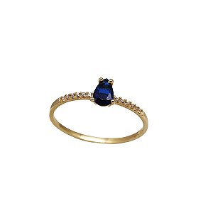 Anel Formatura Gestão Financeira Ouro 18k Feminino - Sem emblema