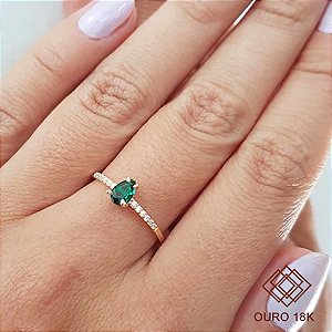 Anel Formatura Educação Física Ouro 18k Feminino - Sem emblema