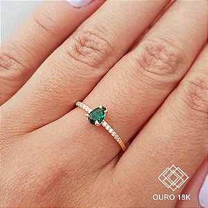 Anel Formatura Medicina Ouro 18k Feminino - Sem emblema