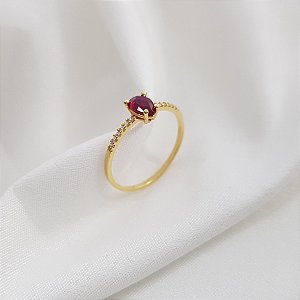 Anel Formatura Direito Ouro 18k Feminino - Sem emblema