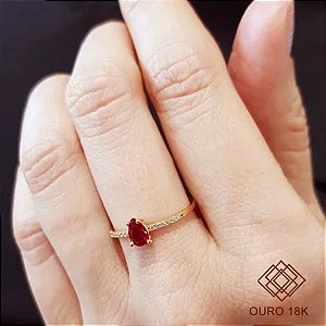Anel Formatura Segurança do Trabalho Ouro 18k Feminino - Sem emblema