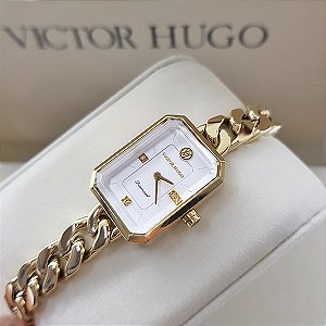 Relógio Victor Hugo Diamond Sapphire Crystal VLGSS0001 S1KX