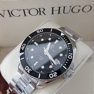 Relógio Victor Hugo Automático Sapphire Crystal VNH3SS001 G1SX