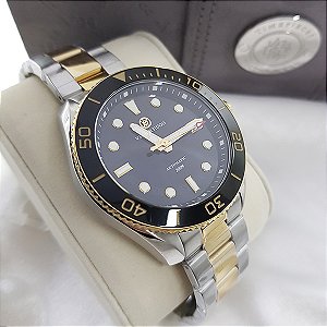 Relógio Victor Hugo Automático Sapphire Crystal VNH3MM001 G1SK