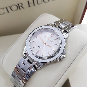Relógio Victor Hugo Diamond Sapphire Crystal VFBSS0002 S1SX