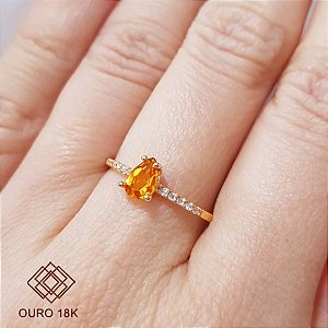 Anel Formatura Farmácia Ouro 18k Feminino - Sem emblema