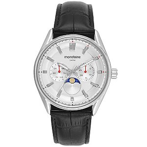 Relógio Mondaine Masculino Prata 32948g0mvno3
