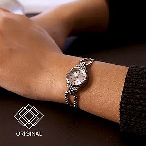 Relógio Mondaine Feminino Prata 32957l0mvne2
