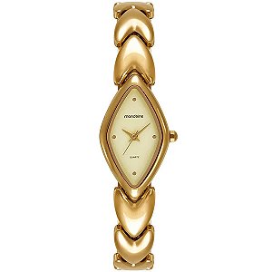 Relógio Mondaine Feminino Dourado 32974LPMVDM1