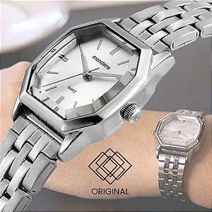 Relógio Mondaine Feminino Prata 32972l0mvne2