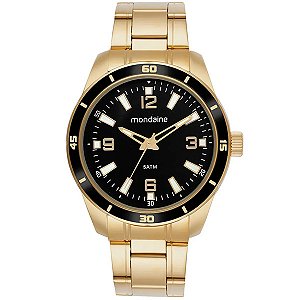 Relógio Mondaine Masculino Dourado 99834gpmvde4