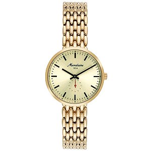 Relógio Mondaine Feminino Dourado 32914lpmvdm1
