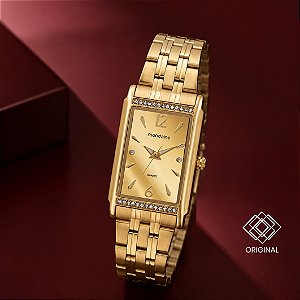 Relógio Mondaine Feminino Dourado 32959lpmvde1