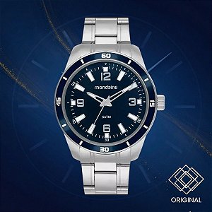 Relógio Mondaine Masculino Prata 99834g0mvne2