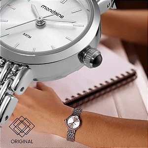 Relógio Mondaine Feminino Prata 32868l0mvnm2