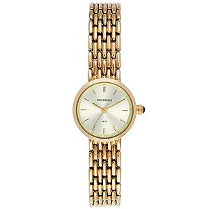 Relógio Mondaine Feminino Dourado 32868lpmvdm1