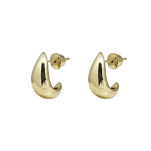 Brinco Gota Bold Ouro 18k