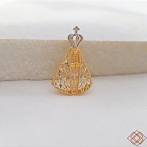 Pingente Nossa Senhora Aparecida Ouro 18k