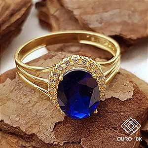 Anel Formatura Feminino Engenharia Química Ouro 18k - Sem emblema