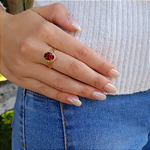 Anel Formatura Feminino Odontologia Ouro 18k - Sem emblema