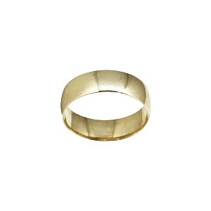 1 Aliança Casamento Ouro 10k