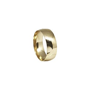 1 Aliança Casamento Ouro 10k