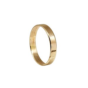 1 Aliança Casamento Ouro 10k